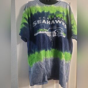 Seattle Seahawks Tie-Dye T-Shirt